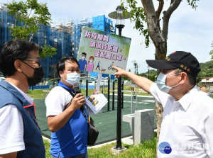 市長侯友宜20日前往現場視察，期望透過山佳4號道路，串連山佳火車站周邊生活動線，塑造山佳地區生活圈
