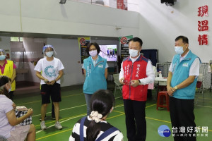 嘉義縣長翁章梁盼未來疫苗接種率至少達到6成／陳致愷翻攝