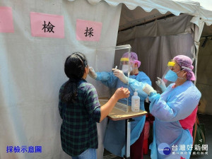 嘉義市啟動公費PCR專案／陳致愷翻攝