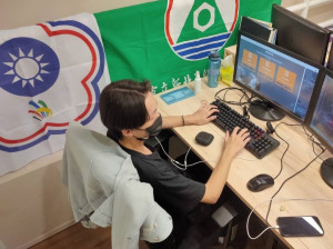 新北高工陳昇堯同學拿下網頁技術金牌