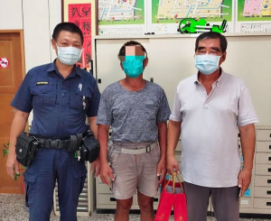 老翁外出音訊全無，家屬擔報案協尋，北港警方動員地毯式搜索，1小時內順利找到渾身是傷的老翁，隨即協助送醫，義行深獲民眾肯定讚許。