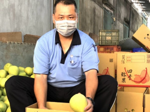 文旦柚評鑑比賽，八里黃志暐榮獲特等獎及甜柚王兩項殊榮