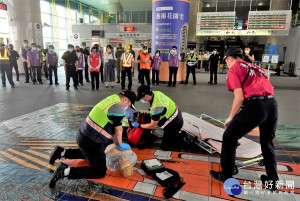 萬安44號演習演練重點為防情傳遞、防空警報及告警訊息發放等實兵演練。圖／彰化縣政府提供