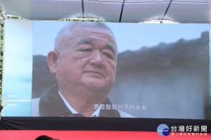 國軍退除役官兵輔導委員會為嚴清雅拍攝微電影「創生－心在太平」／陳致愷翻攝