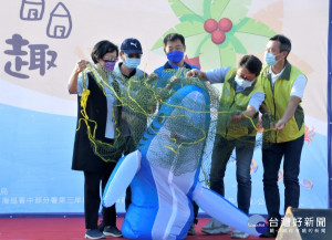 福寶海洋淨灘活動。圖／彰化縣政府提供