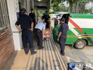 集集警護送五倍卷專案勤務，任務順利圓滿達成。