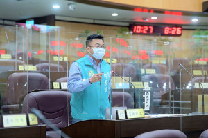 ▲落實復振客家母語教學，市議員楊家俍：應推動沉浸式教學。（圖/市議會提供）