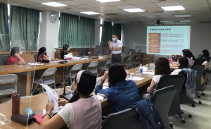 南投縣培訓外語反毒種子師資。（縣府提供）