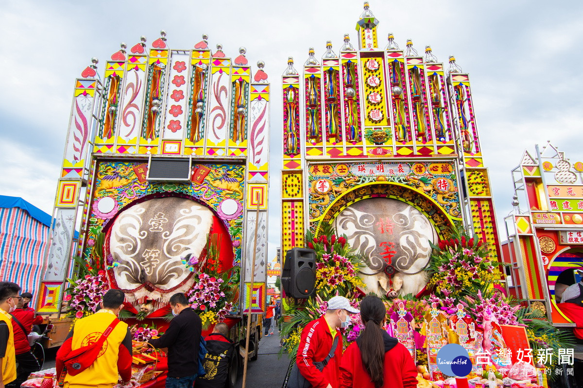 八德區霄裡玉元宮舉行辛丑年祈安五朝建醮大典。