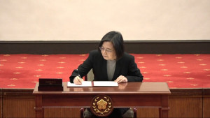 （圖／翻攝自總統府直播）