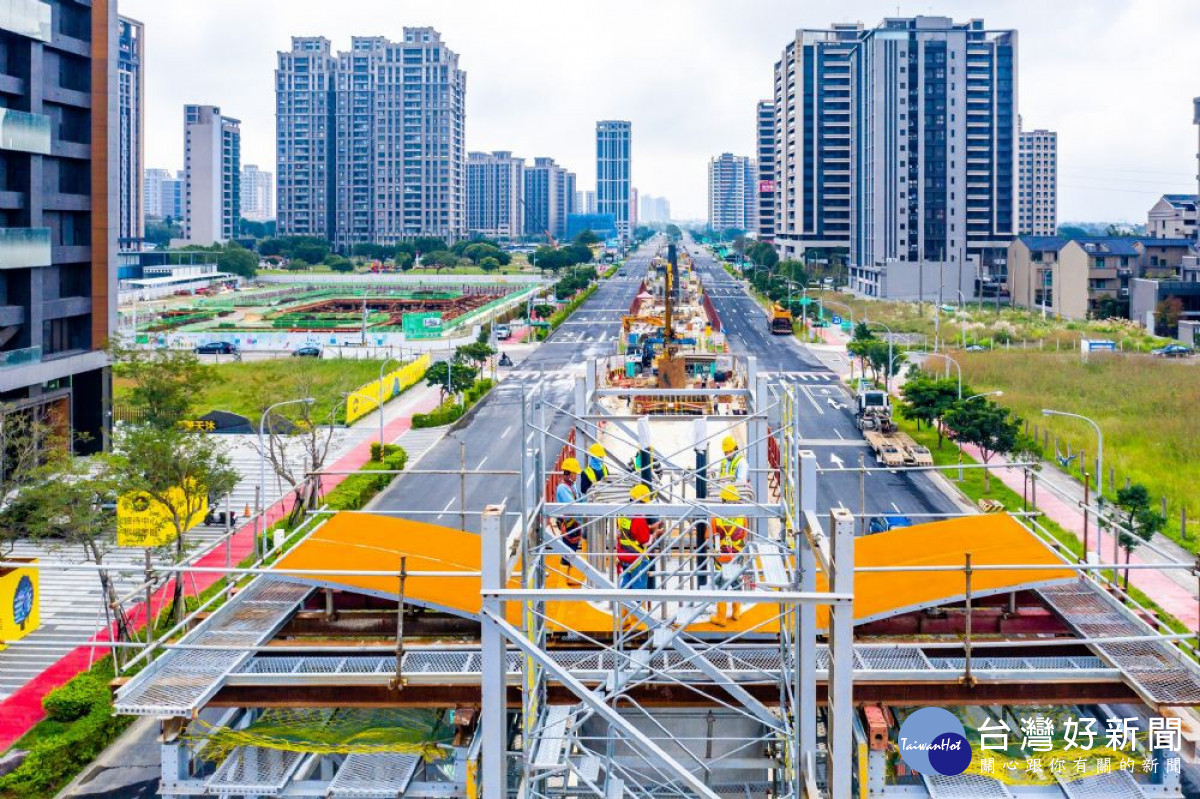 軌道建設_捷運綠線動工邁入新時代<br />
<br />
