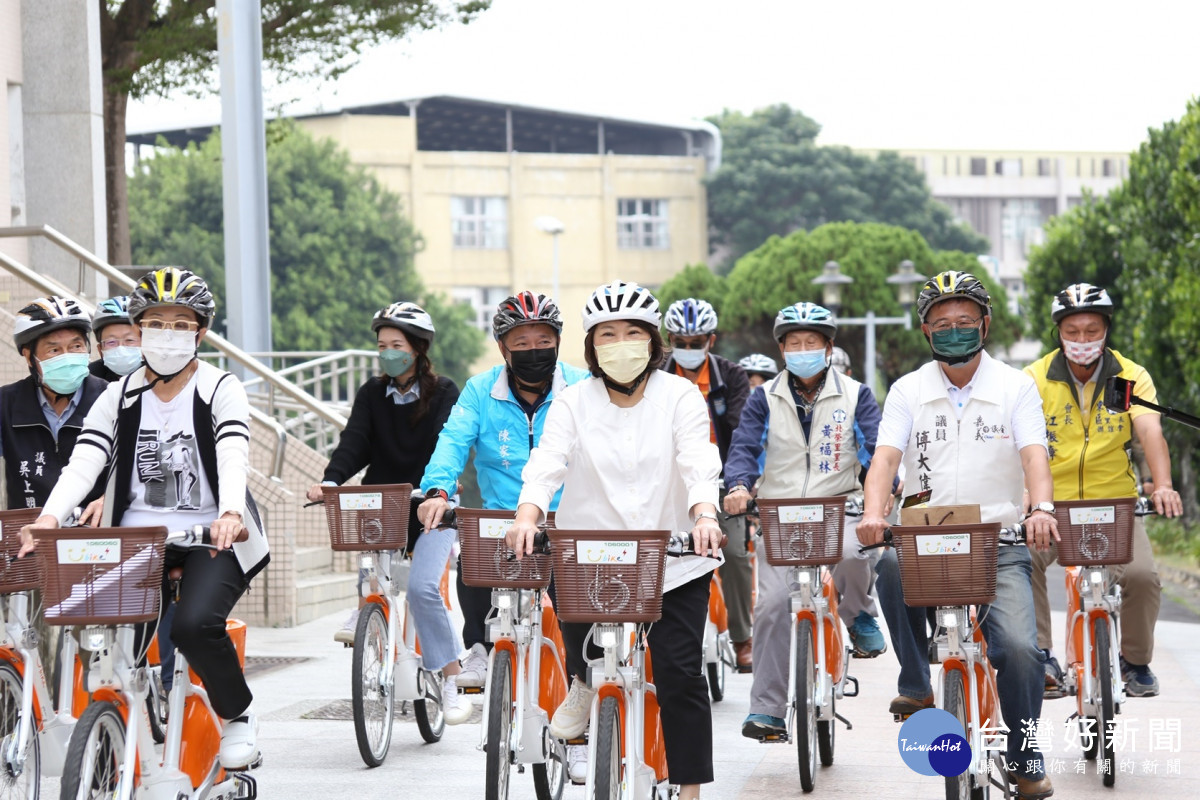 嘉義市持續擴充公共自行車系統，首度導入150輛YouBike 2.0E電輔車／陳致愷翻攝