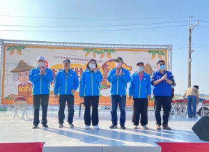 水林鄉農會今(11)舉辦「甘藷節路跑農民節表彰活動」/李光揚翻攝