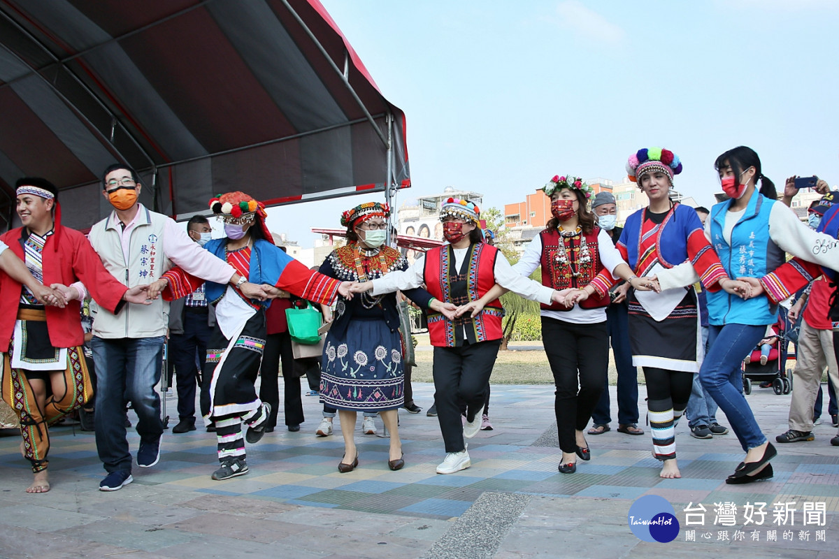 嘉義市舉行都市原住民聯合豐年祭活動，今年以鄒族為主題／陳致愷翻攝