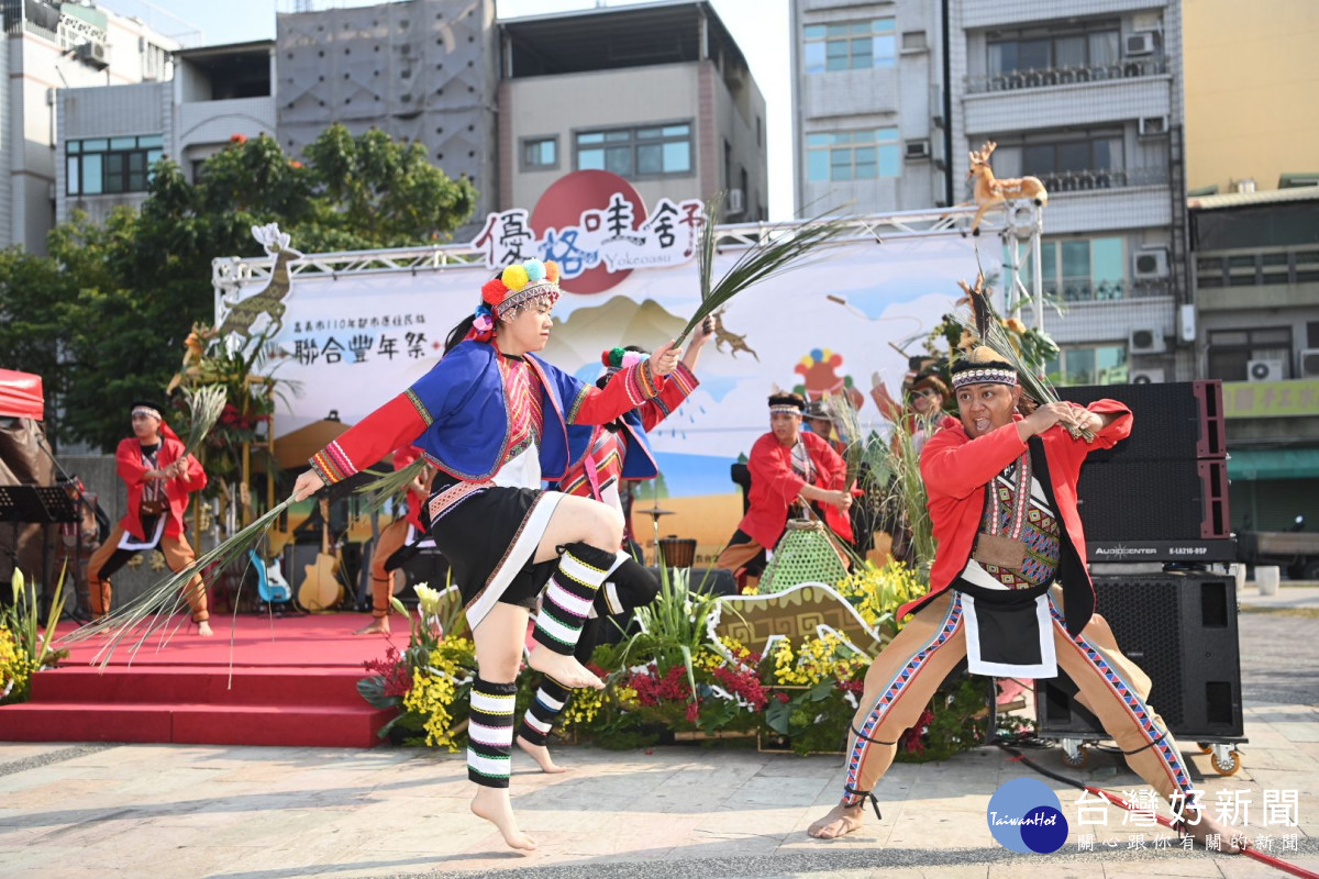 嘉義市舉行都市原住民聯合豐年祭活動，今年以鄒族為主題／陳致愷翻攝