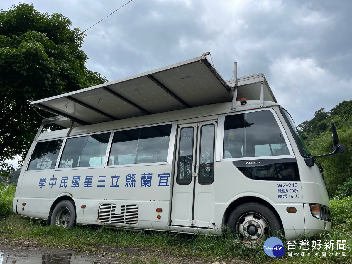 ▲新版的太陽能車，產能增加一倍。（圖∕張煇志提供）