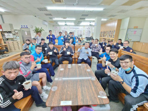雲林警暖心過冬至，臺西分局長請吃湯圓/臺西警分局提供