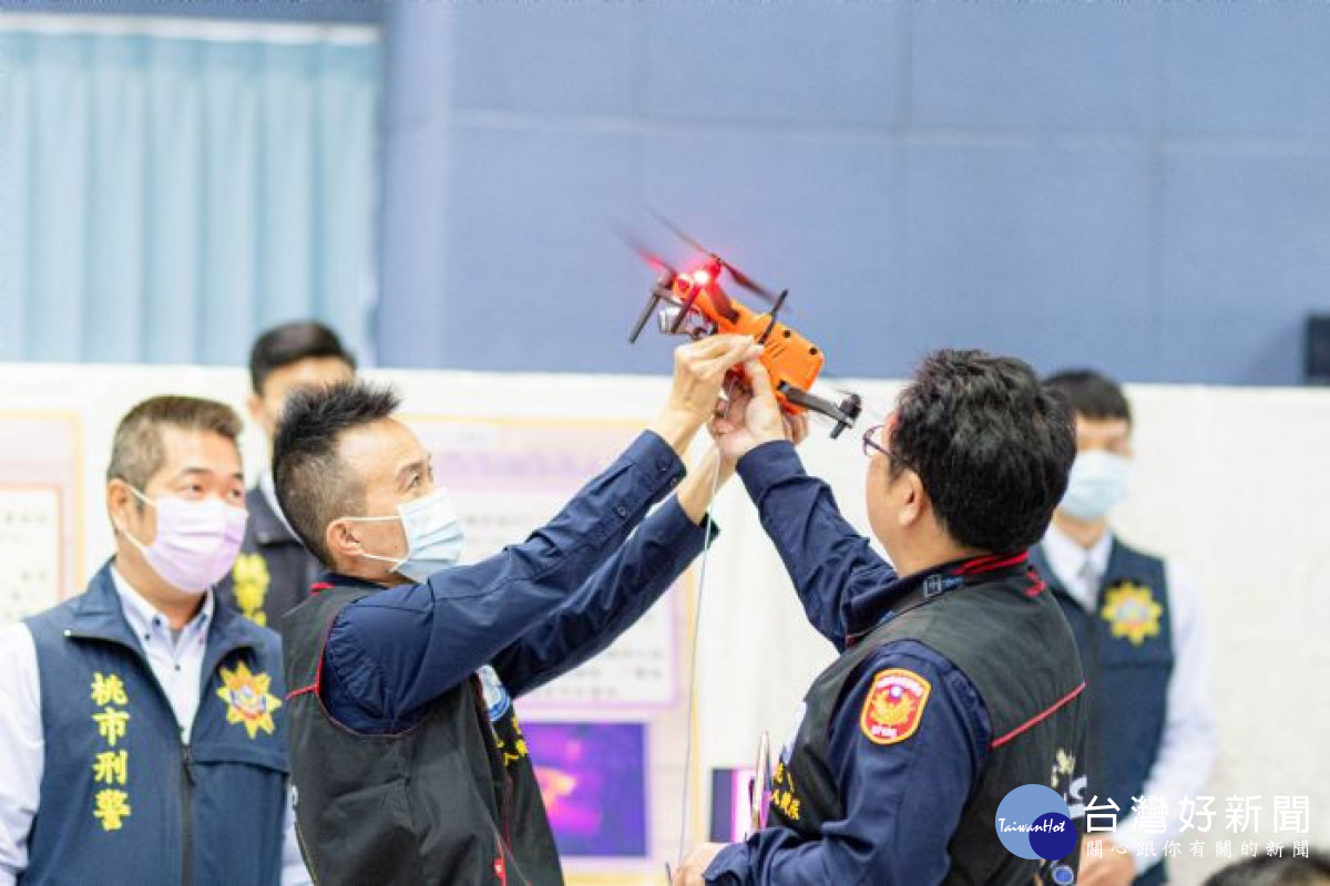 現場無人機操作示範