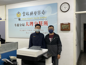 斗南暖警行善傳大埤，助獨居老翁走完人生最後一程/斗南警分局提供