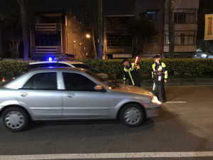 平鎮警方全力宣導並取締酒後駕車