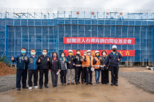 市長鄭文燦出席龍潭肯納莊園社福大樓新建工程上梁典禮