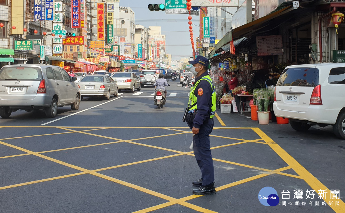 因應連假人車潮，嘉義市警局提前規劃交安勤務／警方提供