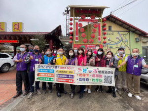 竹山鎮延正社區辦共餐獲肯定。（縣府提供）