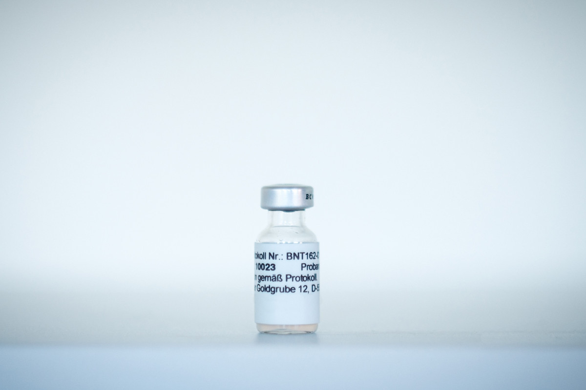輝瑞BNT Covid-19疫苗（圖／資料照片，圖源：Twitter 帳號BioNTech Group）