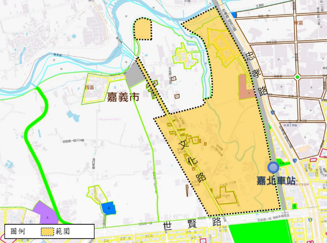 嘉北車站周邊地區區段徵收可行性評估地主意願調查開跑／嘉義市府提供