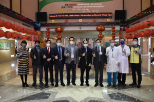 台越遠距微創醫療合作會議，2022年台灣新南向醫療第一響。圖／彰化秀傳醫院提供