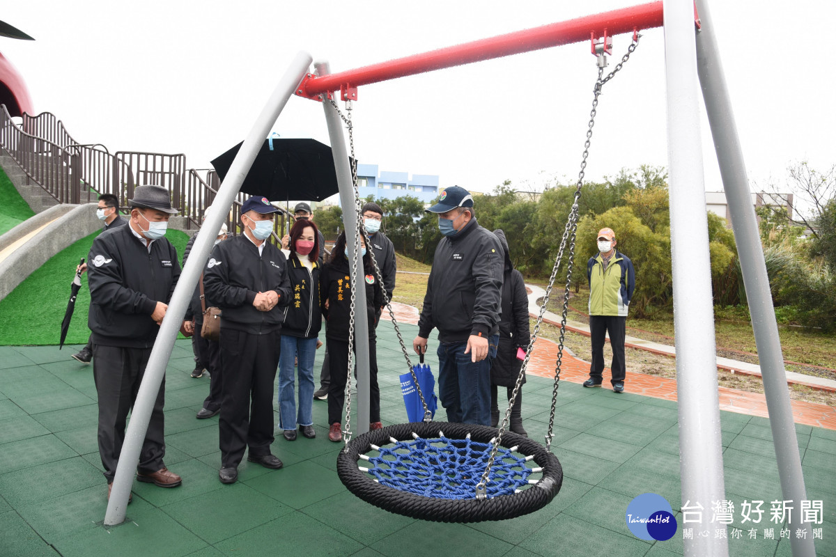 公館親子特色公園228連假啟用　徐耀昌鼓勵鄉親多利用並愛惜設施