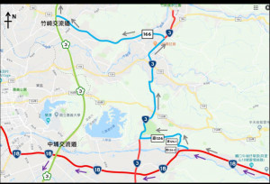 嘉義區監理所公布228連假疏運路線規劃圖(小車)／嘉義區監理所提供
