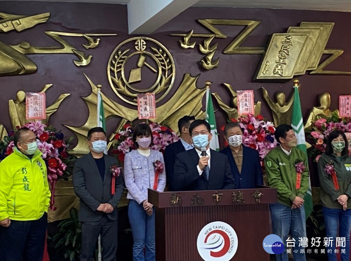 前交通部長林佳龍出席祝賀
