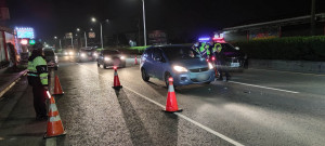 雲林縣警局針對228連假，連續三天同步執行取締酒後駕車專案勤務／警方提供
