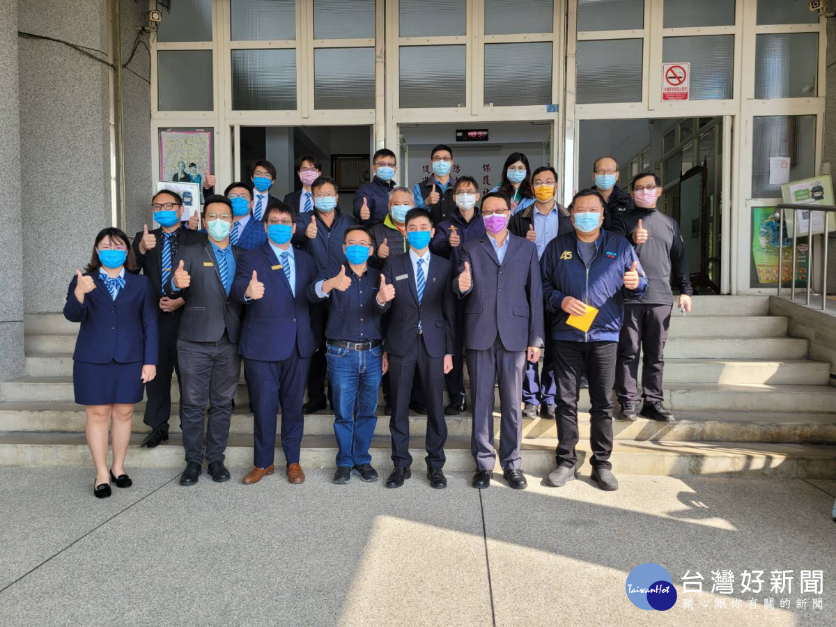 北港國際青年商會參訪北港警分局/警方提供