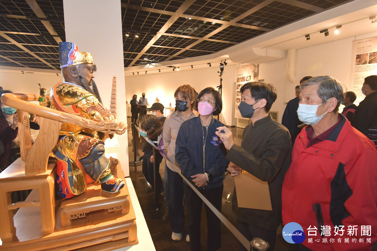 阿發師粧佛工藝展，神韻活現盡顯精工技藝。