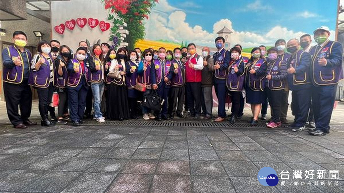 同濟會中C區各會一行來到郡坑國小　展開結緣活動