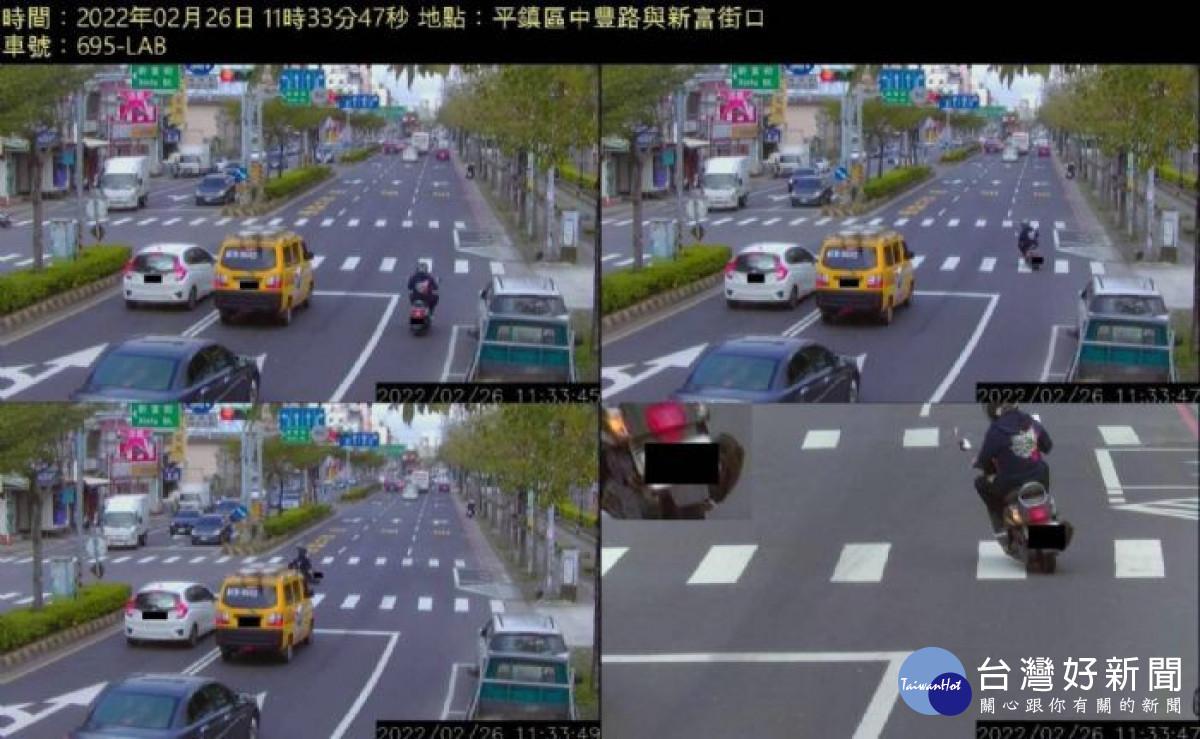 桃園百大易肇路口科技執法3月1日簽約，交通事故防制新里程碑<br />
