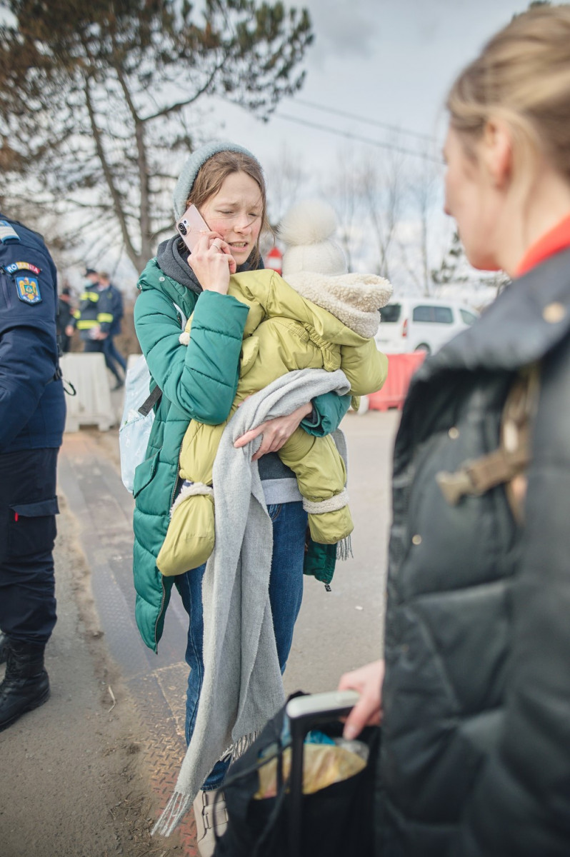 無數兒童在烏克蘭危機中將首先遭難，他們會被迫離開自己的家園與學校。(台灣世界展望會提供)