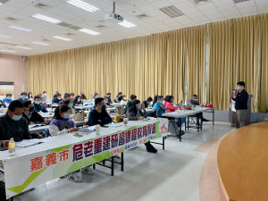 嘉義市政府辦理辦理危老建築物重建研習課程／嘉義市府提供