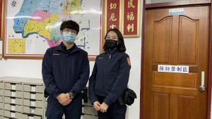 巾幗不讓鬚眉，臺西女警跟學長出勤一次抓補2通緝犯/臺西警分局