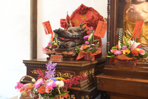 鹿港慶端陽活動「龍王祭」擇定5月8日龍舟下水。圖／記者鄧富珍攝