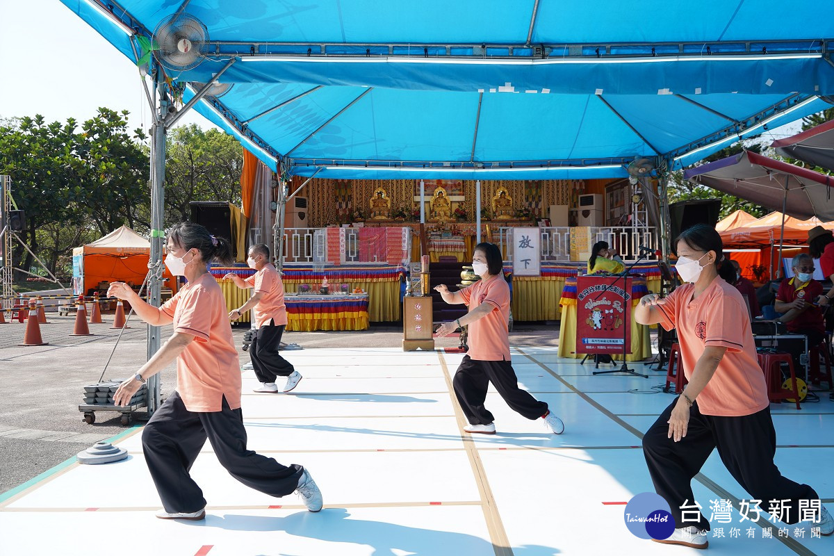 行動佛殿149站屏東萬丹，屏東市忠孝太極拳教練場樂藝供佛