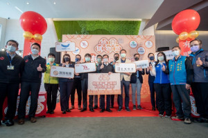 小檜溪好宅由亞昕集團、百川建設、東騰機構、昭揚建築、海悅國際及麗寶集團六家建商聯名贊助