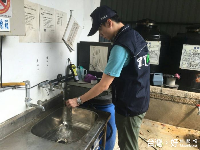 梅姬颱風過境,環保局加強飲用水安全把關。