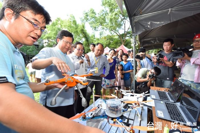 鄭市長表示，桃園將是台灣未來最好的青創基地，打造桃園成為好工作、好生活、好創業的城市。