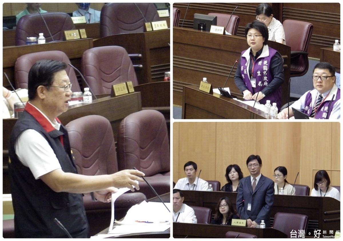 人力不足基層累到爆肝,桃園市議員閻中傑為衛生局抱屈。