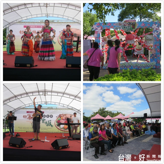 楊梅區公所盛大辦理楊梅粄食節活動,現場超過1000人參加,熱鬧非凡。