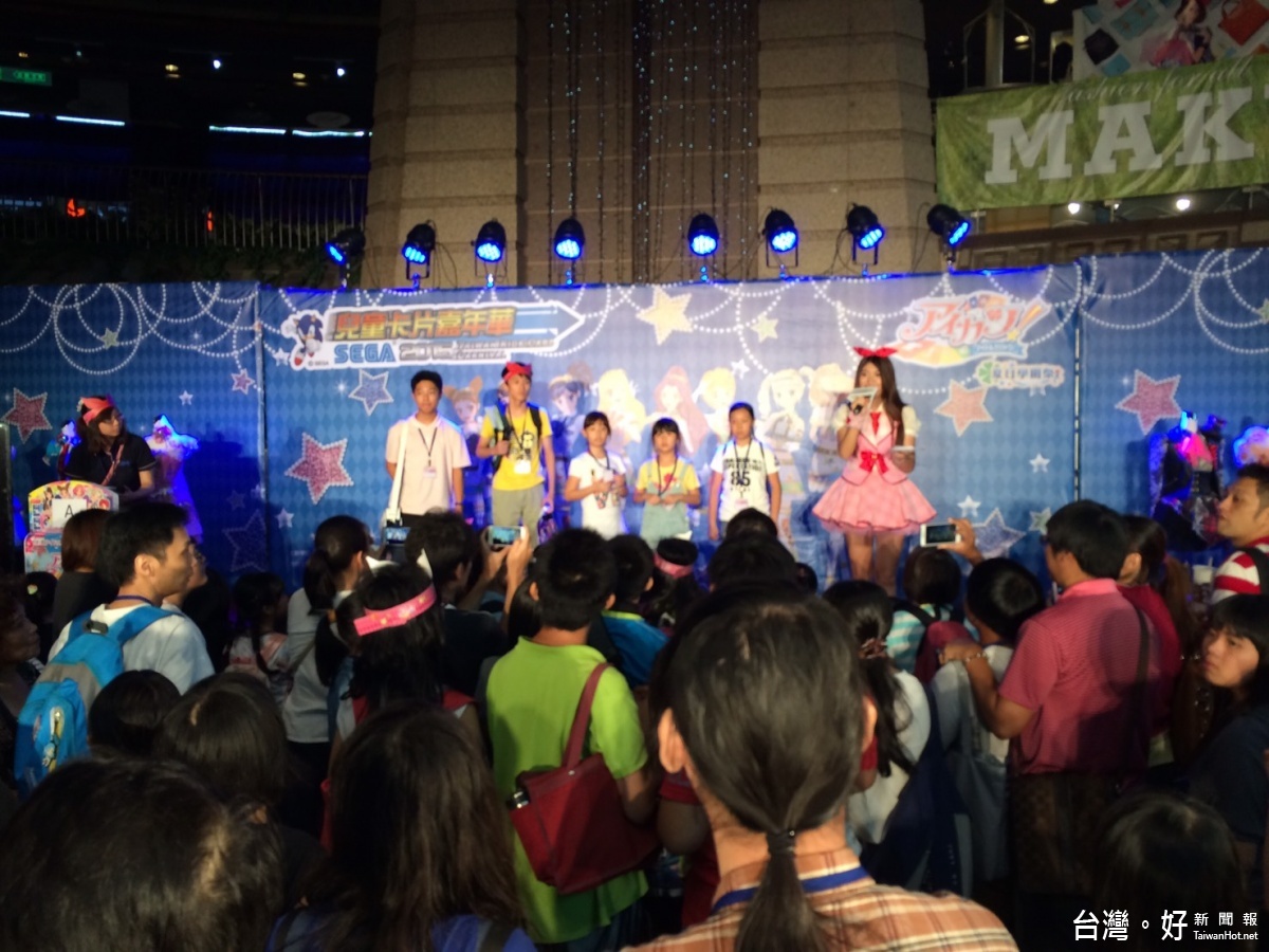 「偶像學園」遊戲機台發表　AKB48馬嘉伶為活動站台