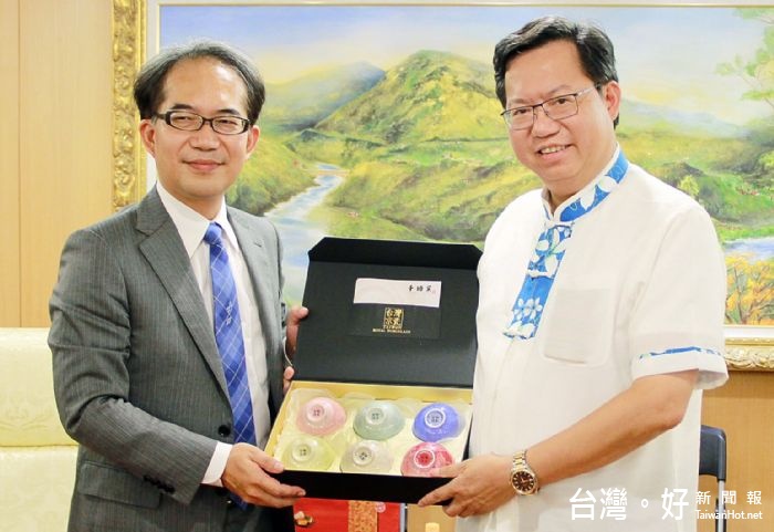 市長鄭文燦表示,桃園與沖繩的關係十分密切,未來也將推動雙方企業間交流。